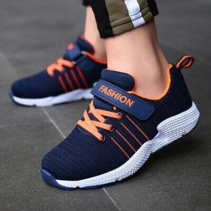 Boys Girls Breathable Lightweight Athletic Running Shoes ShockRelief Kids Sneake