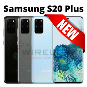 Brand New Samsung Galaxy S20+ Plus SM-G985F 128GB (GSM UNLOCKED) 6.7" 64MP