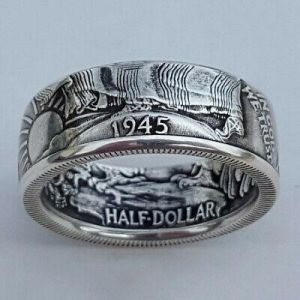 Fashion 925 Silver Rings for Men Jewelry Party Rings Free Shipping Size 7-13