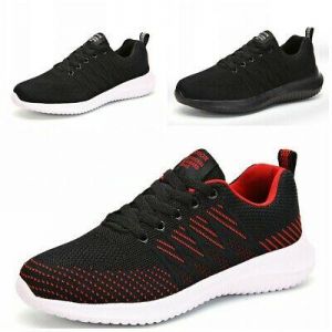 Womens Running Jogging Sports Shoes Casual Breathable Mesh Sneakers Gym Tennis