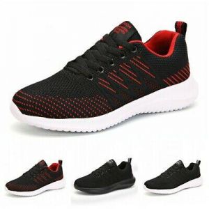 Womens Running Jogging Sports Shoes Casual Breathable Mesh Sneakers Gym Tennis B