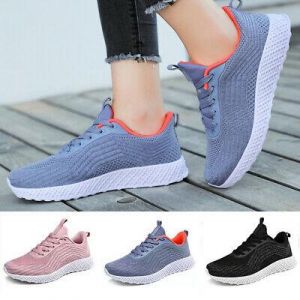 Womens Sneakers Running Athletic Lightweight Tennis Breathable Gym Casual Shoes