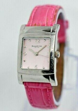 Women&#039;s Kenneth Cole New York Watch, Stainless Steel, Pink Face Leather, KC-2326