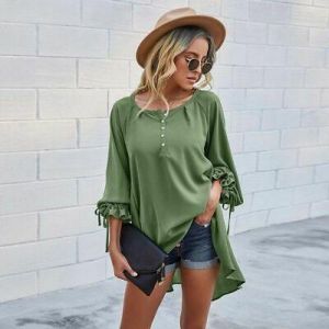 O Neck Long Sleeve Pullovers Women Loose Casual Jumper Top Fashion Style Clothes