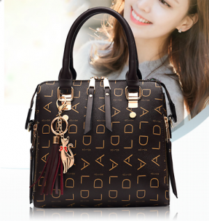 New fashion Women Handbags Shoulder Bags Tote Purse Zip Faux Leather Bag Satchel