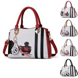 Women Handbags Shoulder Bags Tote Purse Faux Leather Messenger Bag Satchel