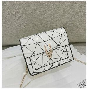 New Women Shoulder Bag Wild Crack Printing Chain Messenger Handbag Crossbody Bag