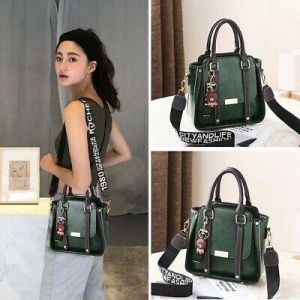 Bargain sales Women PU Leather Bag Purse Shoulder Handbags Tote Messenger Satchel Cross Body
