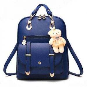 Women Leather Backpack Handbags Shoulder Travel School Bags Rucksack Satchel