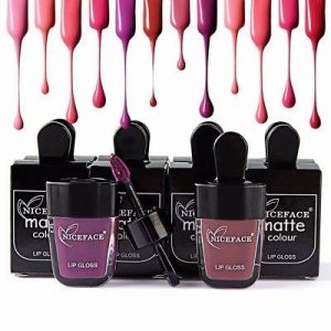 Waterproof Long Lasting Matte Lip Gloss Velvet Ice cream Makeup Liquid Lipstick