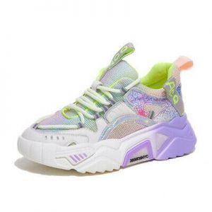 Bargain sales Women Platform Mesh Low Top Sneakers Athletic Walking Lace Up Casual Sports Shoe