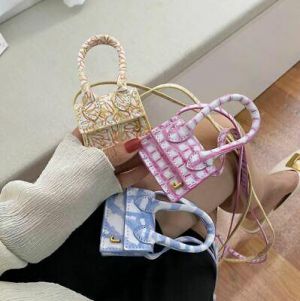 Mini Handbags Women Leather Crocodile Pattern Chain Shoulder Messenger Hand Bags