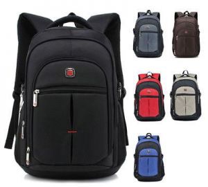 Bargain sales Men's Travel Rucksack Notebook Laptop Swiss Hiking Notebook Backpack School Bag