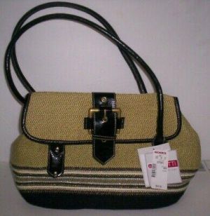 New Women's Rosetti  Hand Bag Style # 30750KL Wheat Color