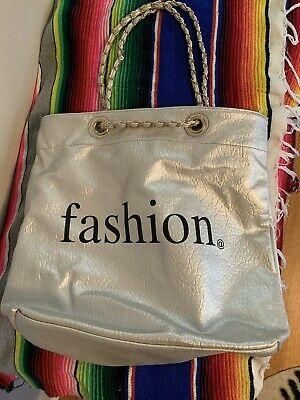 Fashion Silver Tote Bag Handbag