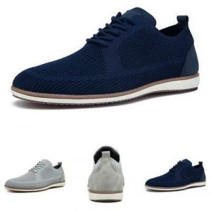 Mens Leisure Sneakes Boards Shoes Flats Mesh Breathable Outdoor Walking Casual D