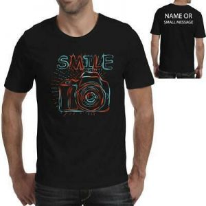 Smile Retro Fashion Mens Printed T-Shirts