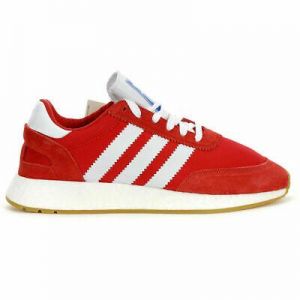 Adidas Men's I-5923 Scarlet Red/Cloud White/Gum 3 Shoes BD7811 INIKI BOOST
