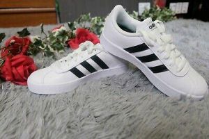 Bargain sales Adidas Kids Shoes Running Sneakers Casual Boys Girls Fashion VL Court DB1831 New