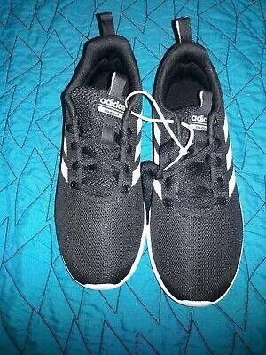 Boys Size 6 Adidas  Black Cloudfoams Shoes