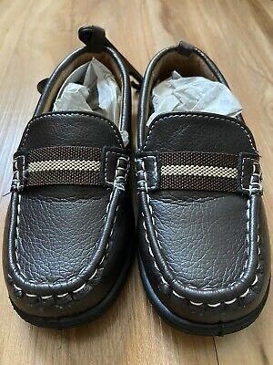 Shoe Shox Brown Slip-On Shoes - Boys Size 9