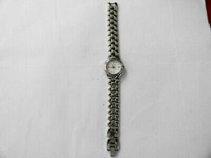 WOMEN'S ANNE KLEIN QUARTZ WATCH SILVERTONE