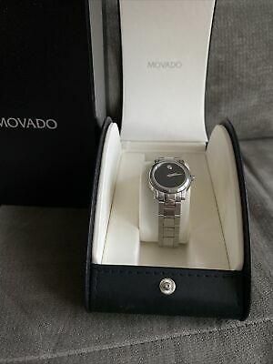Movado Stainless Steel Women’s Watch Sapphire Crystal