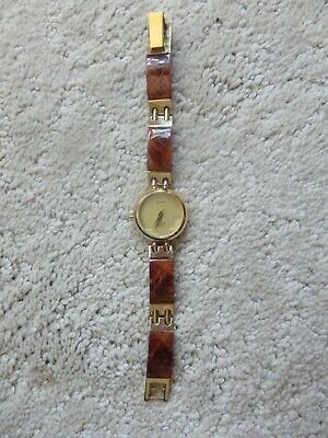 WOMEN'S ANNE KLEIN TORTOISE SHELL BRACELET LADIES WATCH  Excellent Condition!