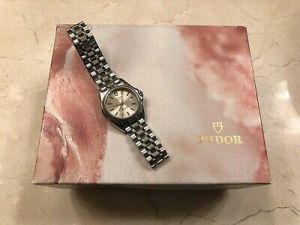 Tudor Monarch Women's Wrist Watch Stainless Steel Quartz - Beautiful