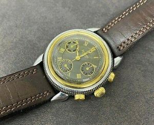 Bargain sales Watches for men Faconnable Geneve Chronograph Quartz Men&#039;s Watch Swiss Made Used (027