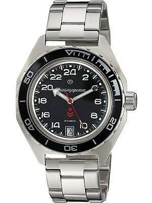 Vostok Komandirskie 650541 Russian Military Wrist Watch Automatic 24 Hours