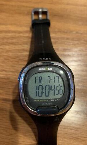 Timex Women's Ironman Watch, Esssential 10, Sport Black Resin Strap