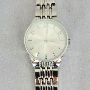 Women's Slim Silver Bracelet Watch