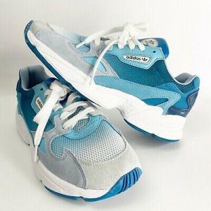 Adidas OG Falcon Women’s Running Shoes Grey/Blue Size 10