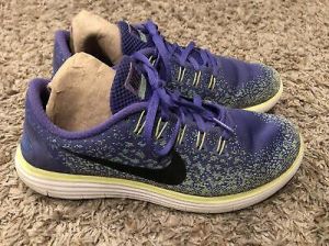 Nike Women's Running Shoes 827116-500 Free RN Distance Lace Up Sneakers 7.5 Nice