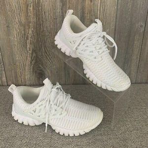 Socone New Sports Shoes Women's US 6.5 (Eur 37) White Meshed Lace-Tie Walking