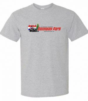 Men Fashion T Shirt RACEWAY PARK DRAGSTER LOGO HEATHER ENGLISH TOWN