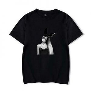 New Fashion Ariana Grande T-Shirt Summer Casual Men Women Short Sleeve Tee Tops