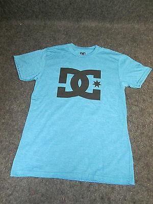 Mens Genuine DC Casual Fashion skate bmx mx Tee T-Shirt S M L XL XX teal DC103
