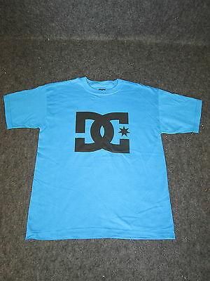 Mens Genuine DC Casual Fashion Skate BMX MX Tee T-Shirt S M L XL - Blue DC05
