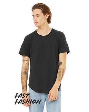 Bargain sales 3003C Bella + Canvas Fast Fashion Men's Curved Hem Short Sleeve T-Shirt