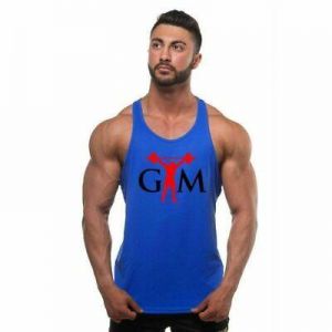 Bargain sales Men fashion Men Summer Fitness Tank Top Vest Sportswear Casual Muscle Shirt Fashion Clothing