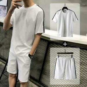 Teenager Shorts Men&#039;s Suit Summer Fashion Sports Leisure Student T-Shirt