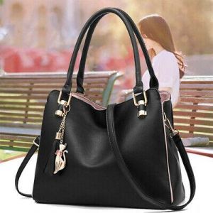 Women Faux Leather Shoulder Bag Handbags Messenger Crossbody Satchel Tote Purse