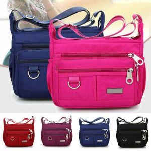 Women Ladies Messenger Bags Waterproof Nylon Handbag Shoulder Crossbody Bag 2019