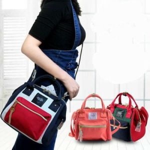 Japan Anello 4 way Backpack Shoulder Handle Canvas Bag Handbag Women Girls