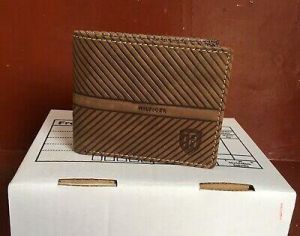 TOMMY HILFIGER WALLET MEN'S BLACK & BROWN LEATHER - FAST SELL LIMITED STOCK