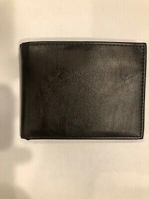 Perry Ellis Brown Bifold MEN'S Synthetic Wallet