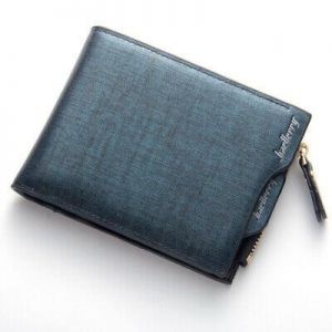 Luxury Men's Zipper Pocket Wallet Money Bag Credit Card Holder Purses Slim Purse