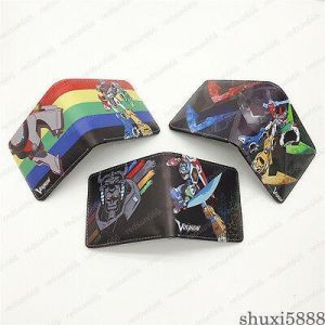 Voltron: Legendary Defender Men's Wallet Cartoon Short Leather pu Bifold Purse